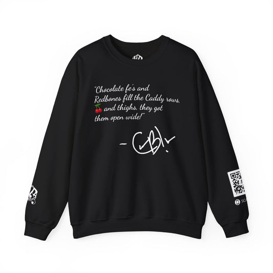 Codebluu "Feeling Like Money" (design 3) Crewneck Sweatshirt