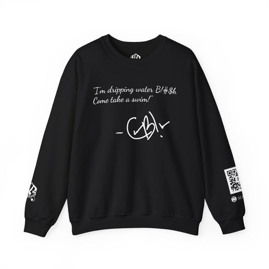 Codebluu "Feeling Like Money" (design 2) Crewneck Sweatshirt
